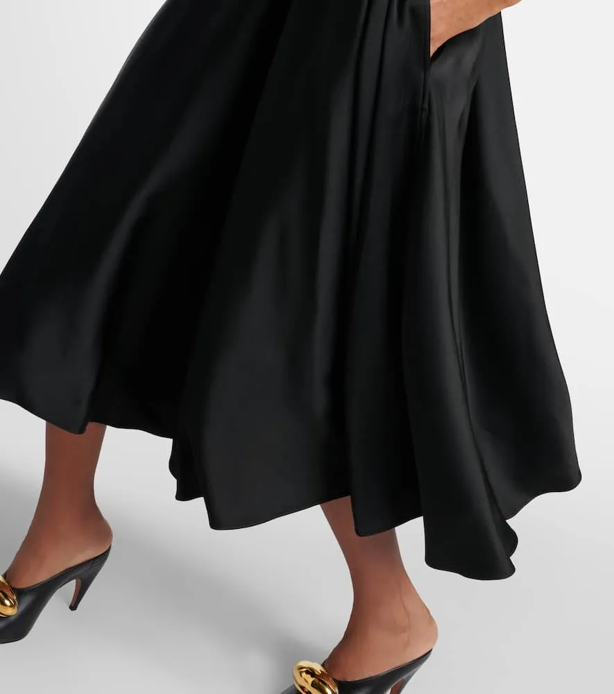 Alaia Cotton-blend midi dress