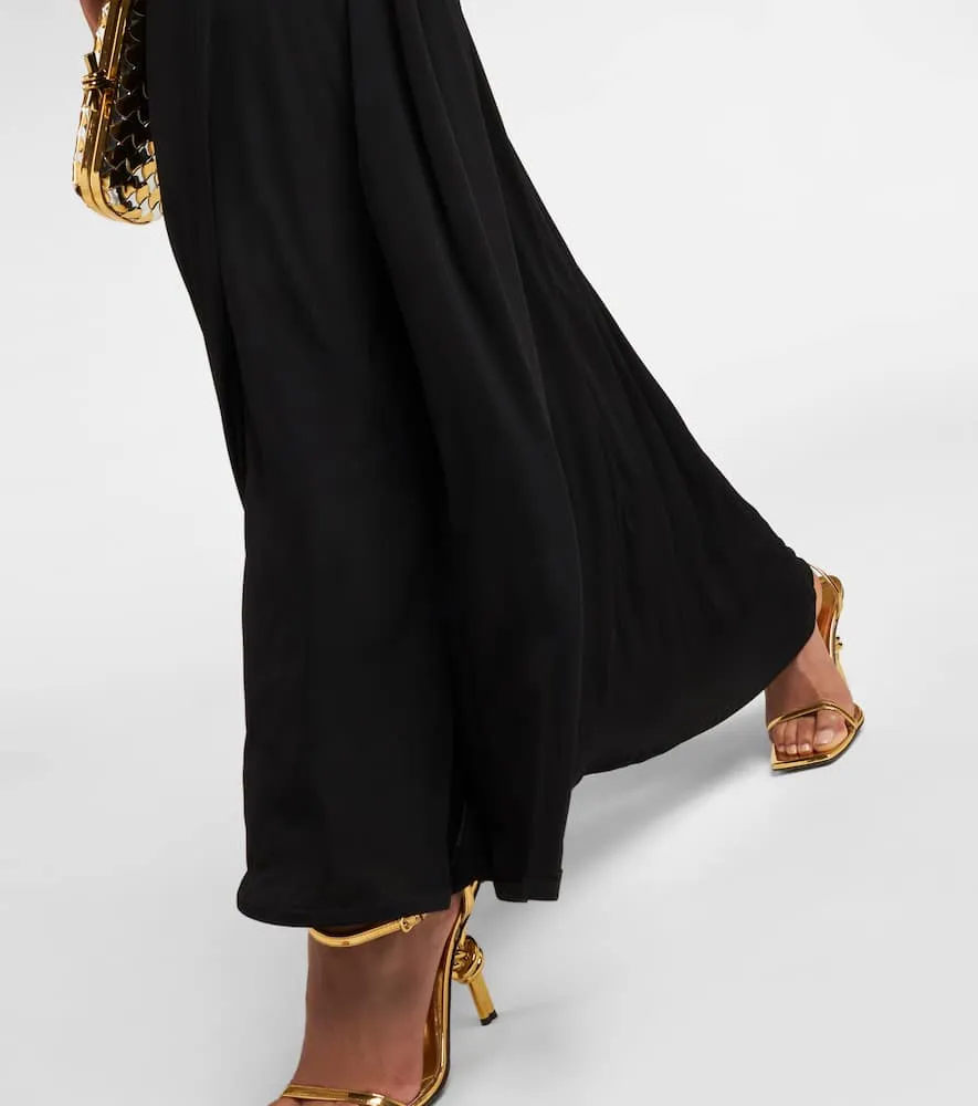 Bottega Veneta Knot jersey maxi dress