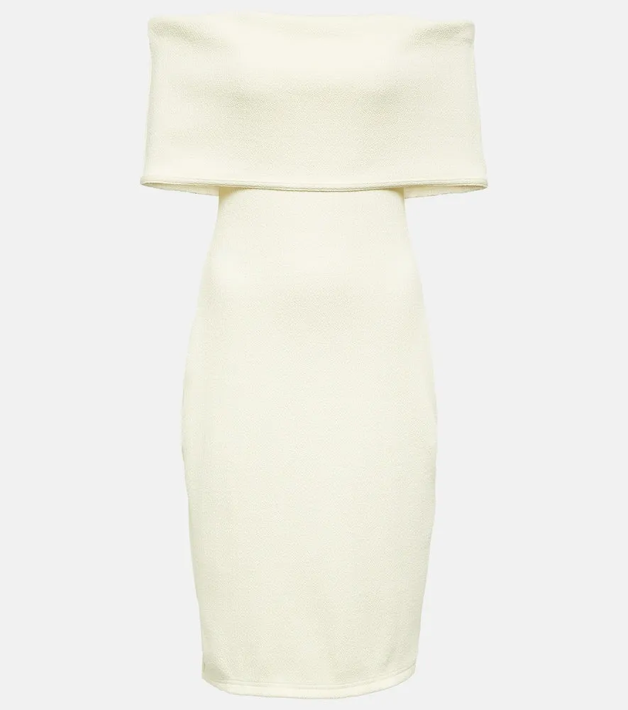 Bottega Veneta Off-shoulder midi dress