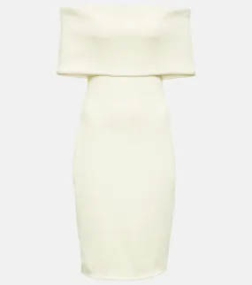 Bottega Veneta Off-shoulder midi dress