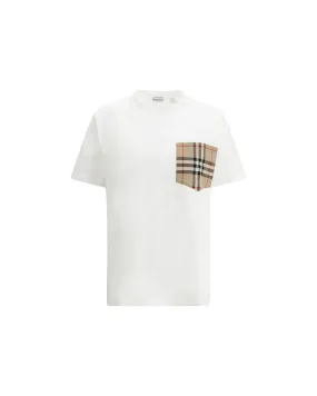 Burberry Archive Check Pocket T-Shirt with Monochrome Pattern