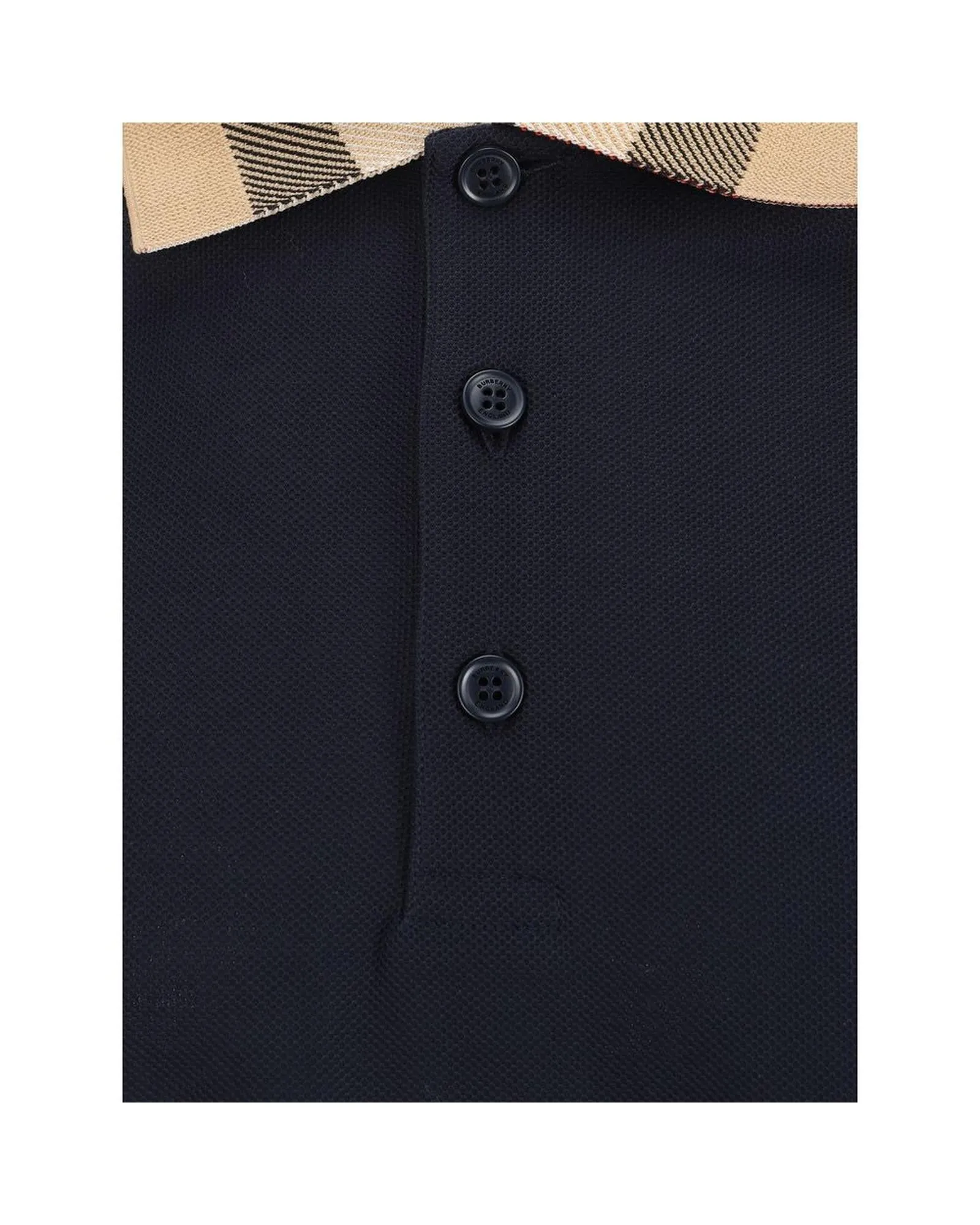 Burberry Classic Cotton Polo Shirt with Archivio Check Pattern