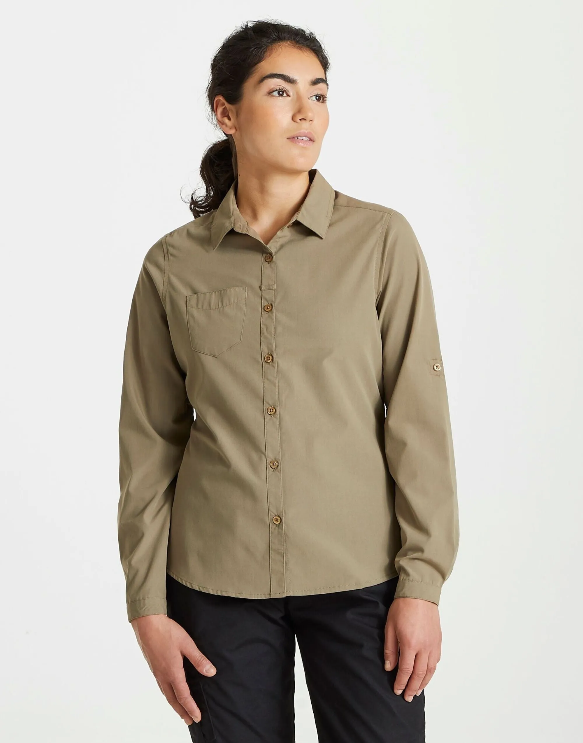 CES002 Craghoppers Expert Womens Kiwi LS Shirt