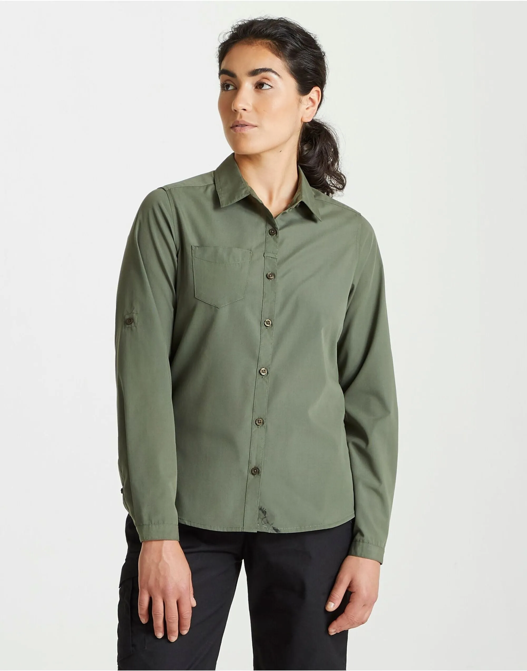 CES002 Craghoppers Expert Womens Kiwi LS Shirt