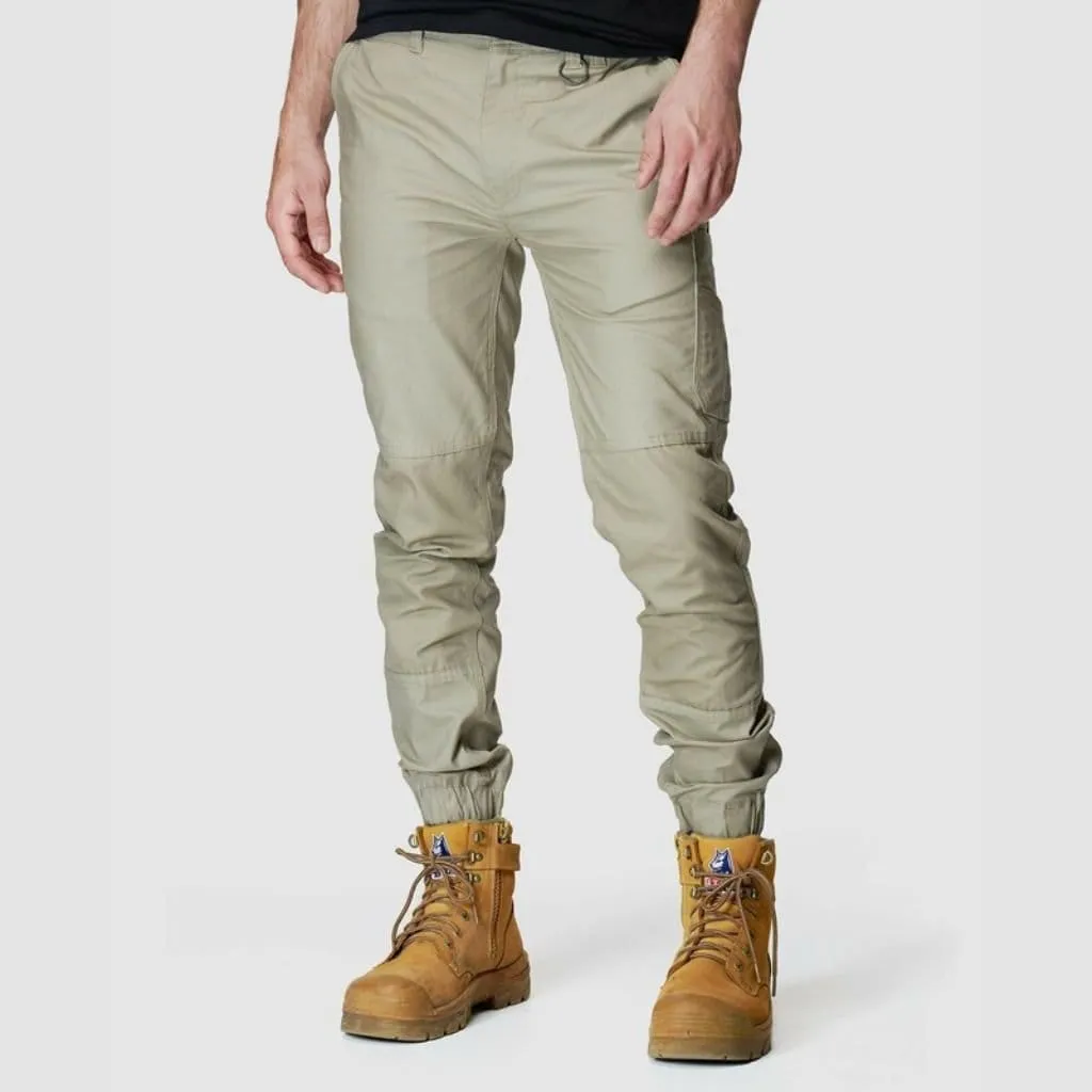 ELWD MENS CUFFED PANT STONE