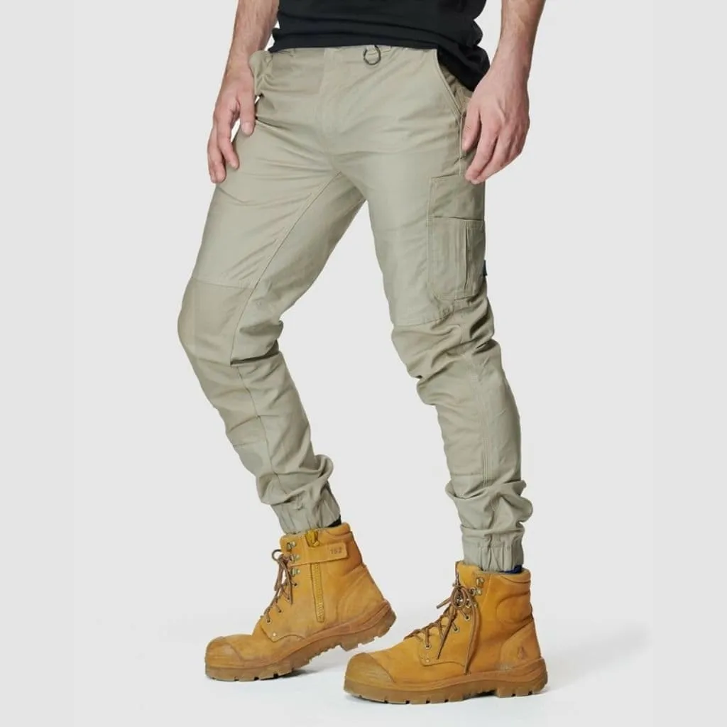 ELWD MENS CUFFED PANT STONE