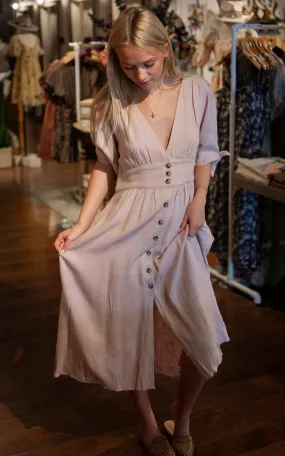 Keep My Secrets Midi Dress