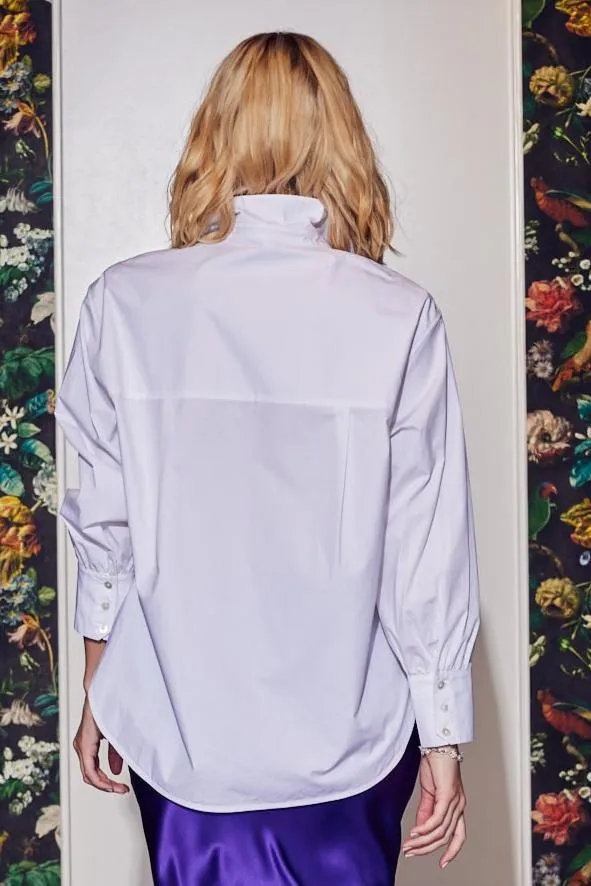 Marcia Oversized Shirt in White