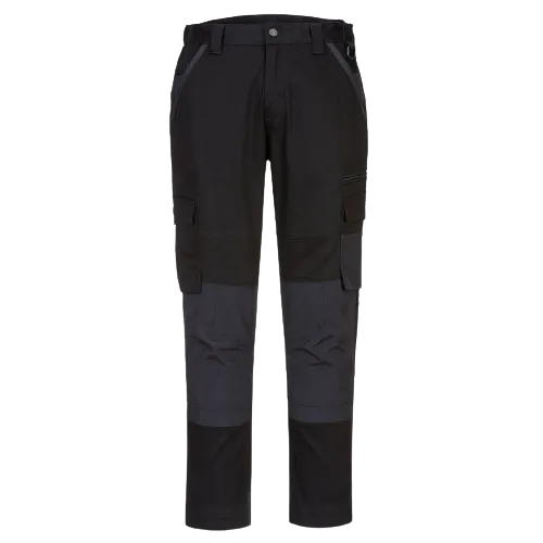 Portwest Ladies Stretch Slim Fit Trade Pants Cotton Cargo Pants Comfort LP402