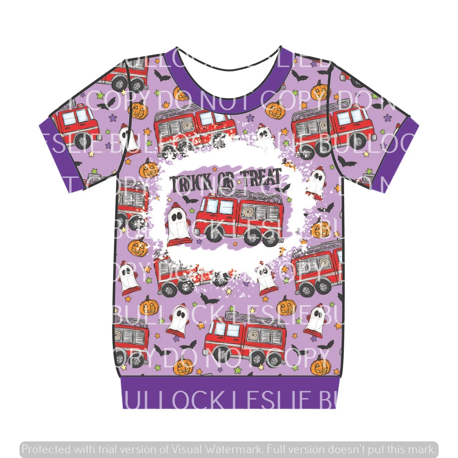 Purple fire basic short sleeve tshirt