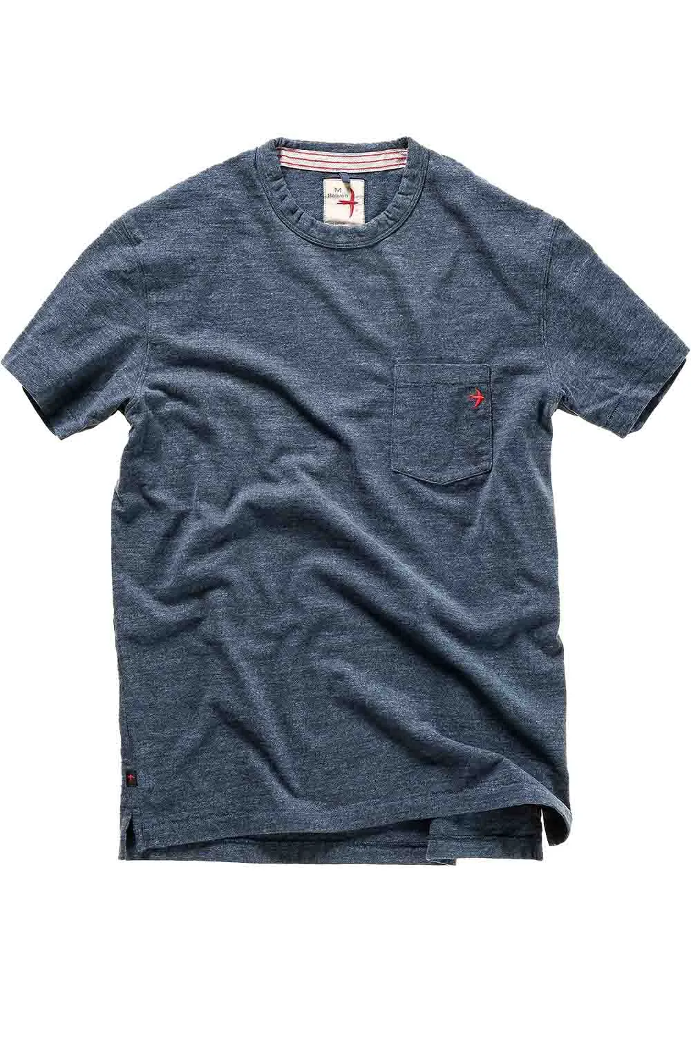 RINGSPUN POCKET TEE Navy