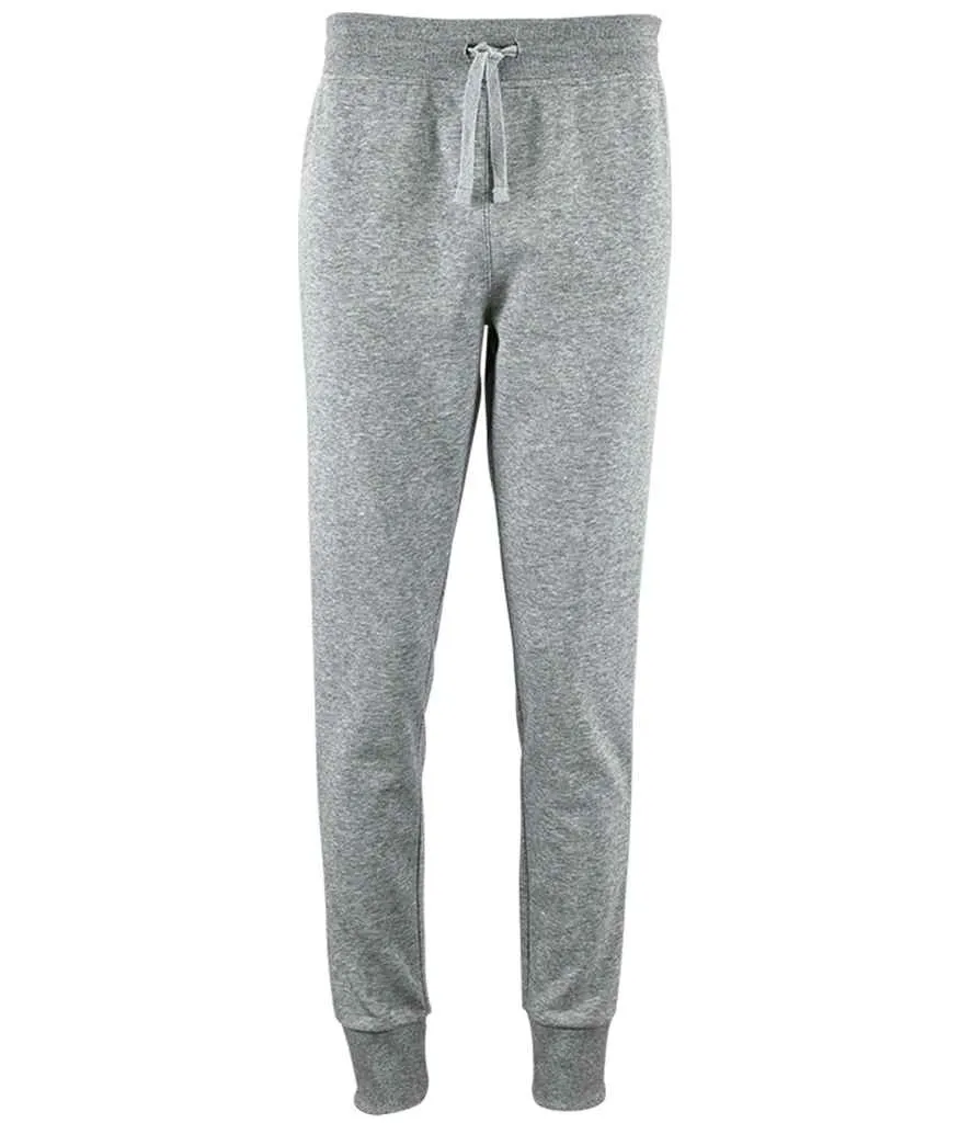 SOL'S Ladies Jake Slim Fit Jog Pants | Grey Marl