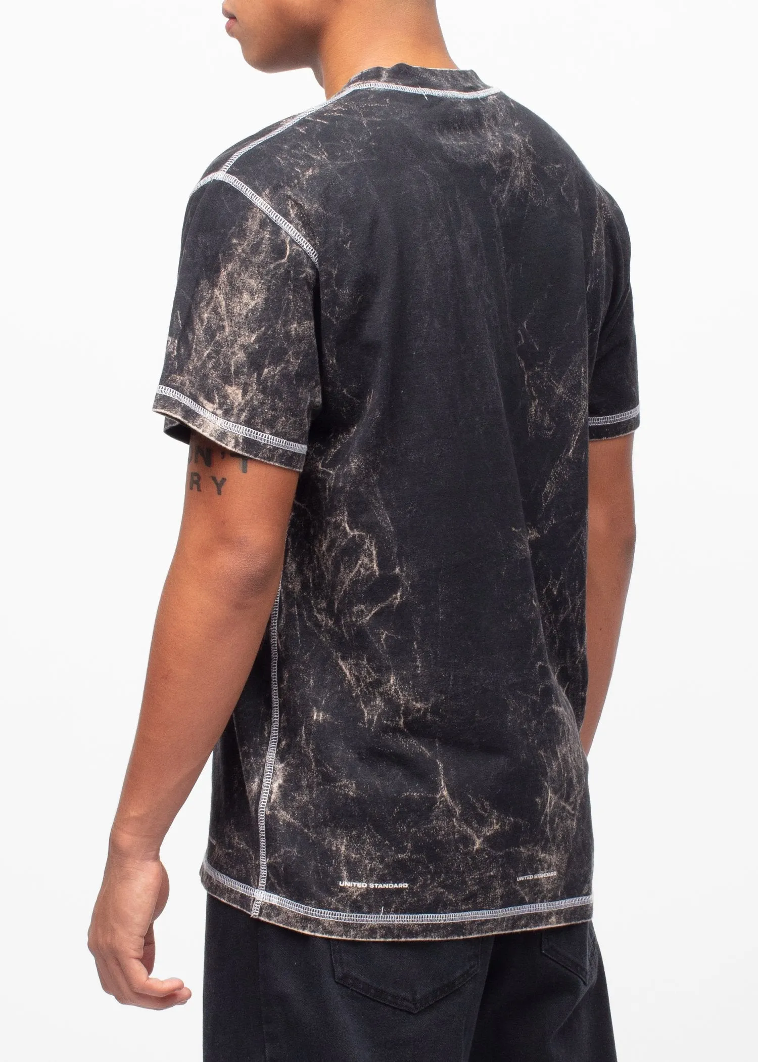 UNITED STANDARD: BASIC ACID SS TEE [BLACK]