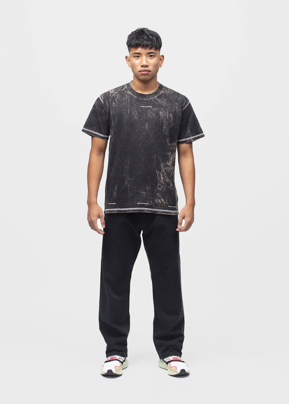 UNITED STANDARD: BASIC ACID SS TEE [BLACK]