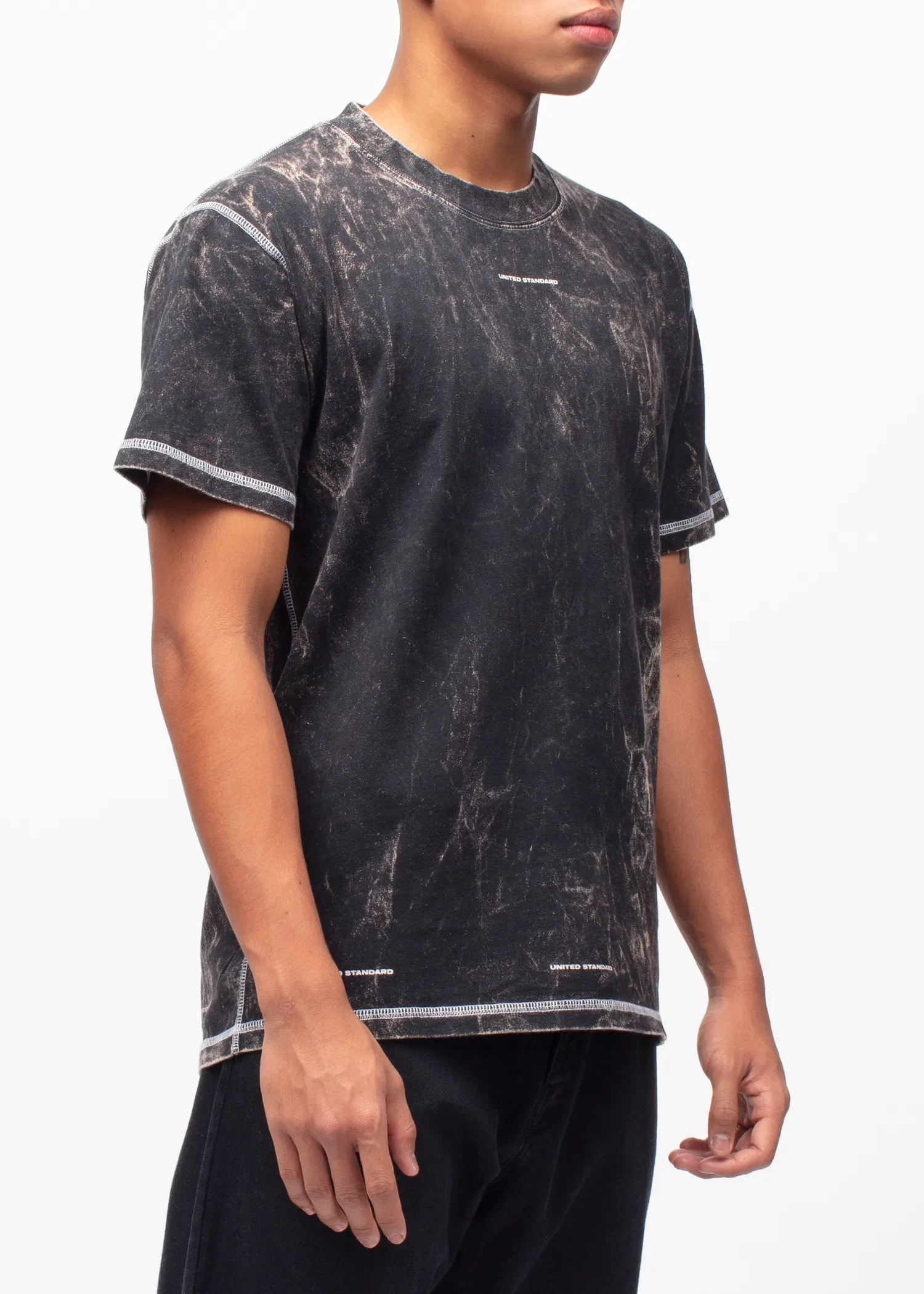UNITED STANDARD: BASIC ACID SS TEE [BLACK]