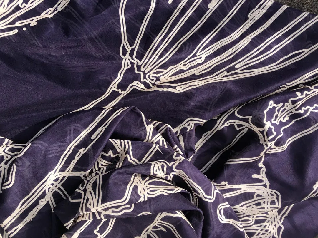 Walker & Bing Monochrome  Cotton Voile Sarong Scarf